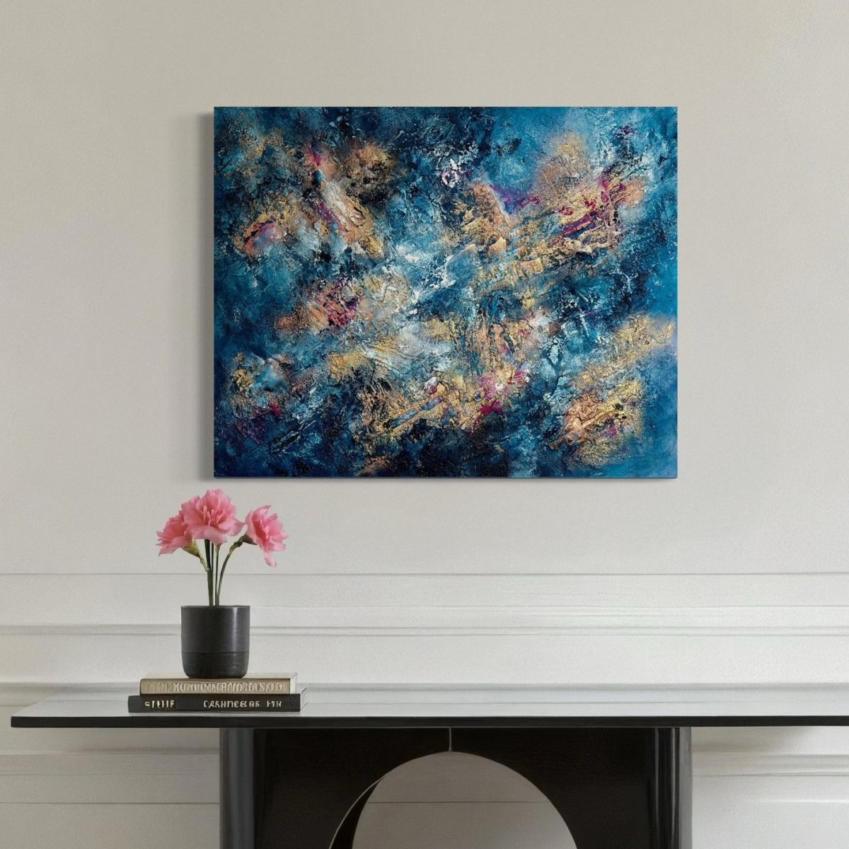 Gemälde kaufen | Dance on the Vulcano 100x80 cm - gemaelde - kaufen - sabine - runge - muenchen