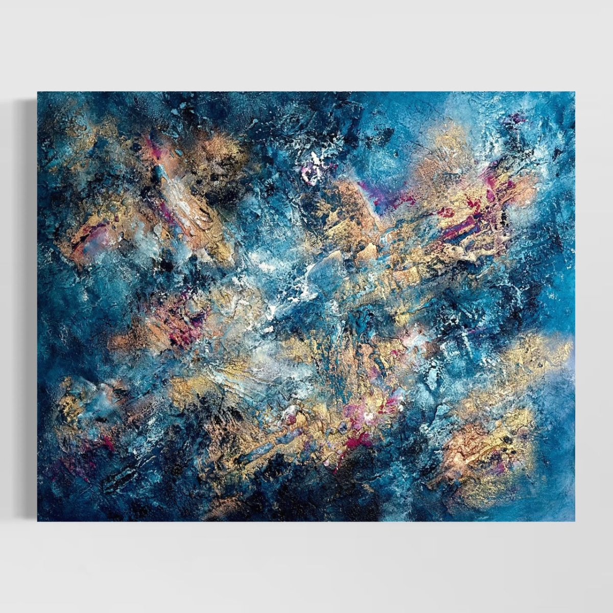 Gemälde kaufen | Dance on the Vulcano 100x80 cm - gemaelde - kaufen - sabine - runge - muenchen