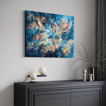 Gemälde kaufen | Dance on the Vulcano 100x80 cm - gemaelde - kaufen - sabine - runge - muenchen