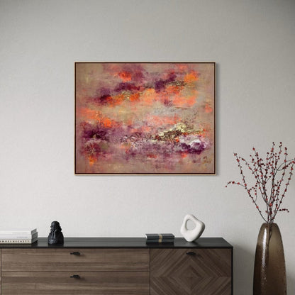 Gemälde kaufen | Flames of Renewal 100x80 cm - gemaelde - kaufen - sabine - runge - muenchen