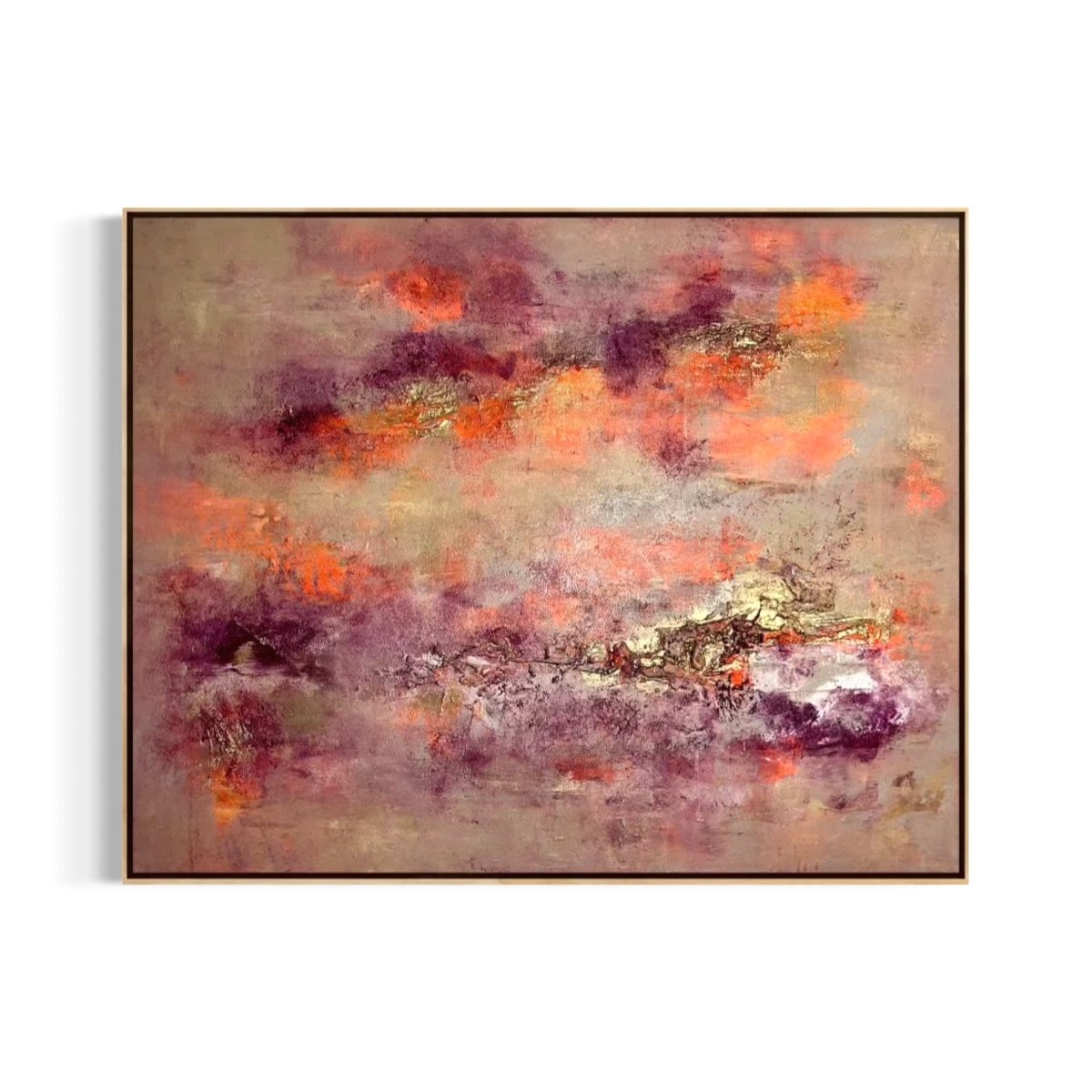 Gemälde kaufen | Flames of Renewal 100x80 cm - gemaelde - kaufen - sabine - runge - muenchen