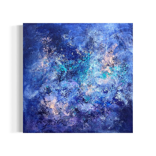 Gemälde kaufen | Interstellar 80x80 cm - gemaelde - kaufen - sabine - runge - muenchen