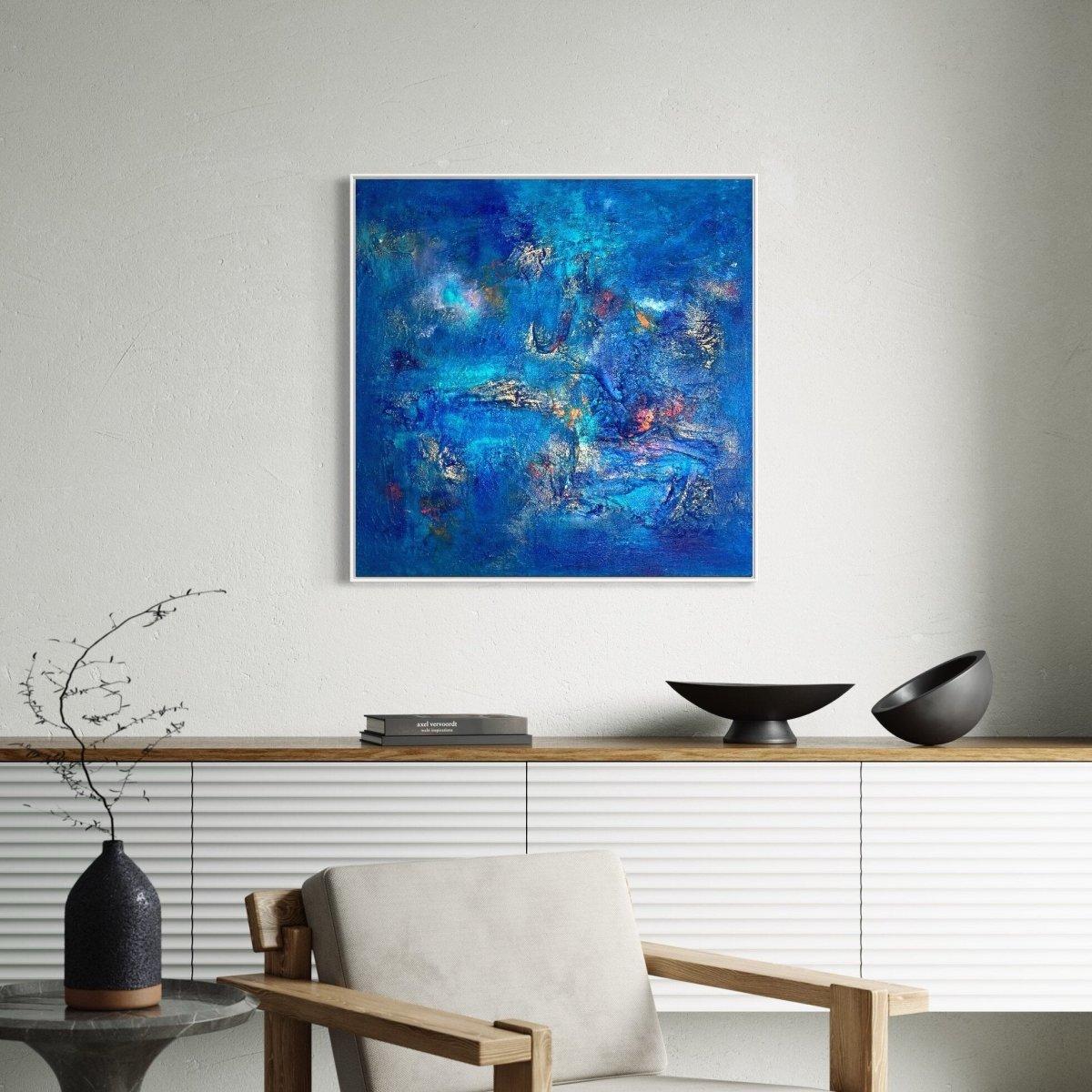 Gemälde kaufen | Pelagos 80x80 cm - gemaelde - kaufen - sabine - runge - muenchen