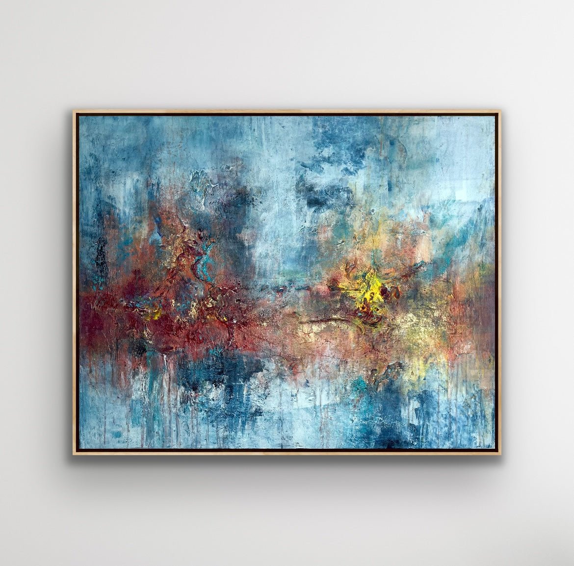 Gemälde kaufen | Whispers Between Worlds 100x80 cm - gemaelde - kaufen - sabine - runge - muenchen