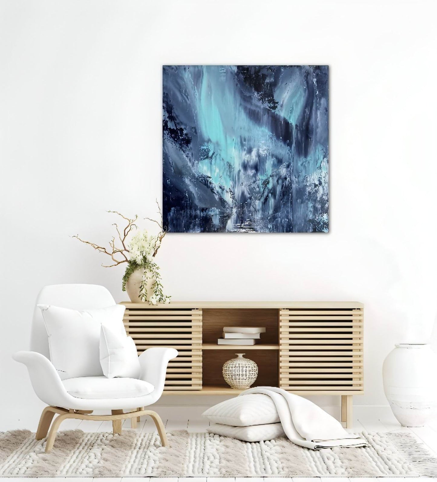 Gemälde kaufen | Aurora 80x80 cm-gemaelde-kaufen-sabine-runge-muenchen