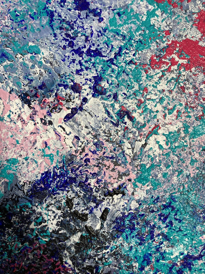 Gemälde kaufen | Cherry Blossom 120x100 cm-gemaelde-kaufen-sabine-runge-muenchen