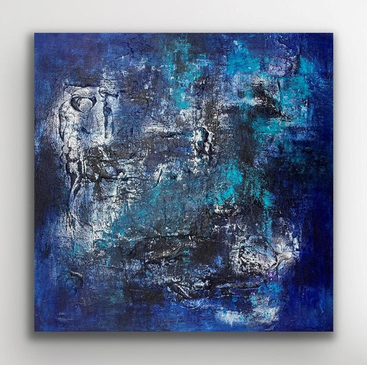 Gemälde kaufen | Delirium 80x80 cm-gemaelde-kaufen-sabine-runge-muenchen
