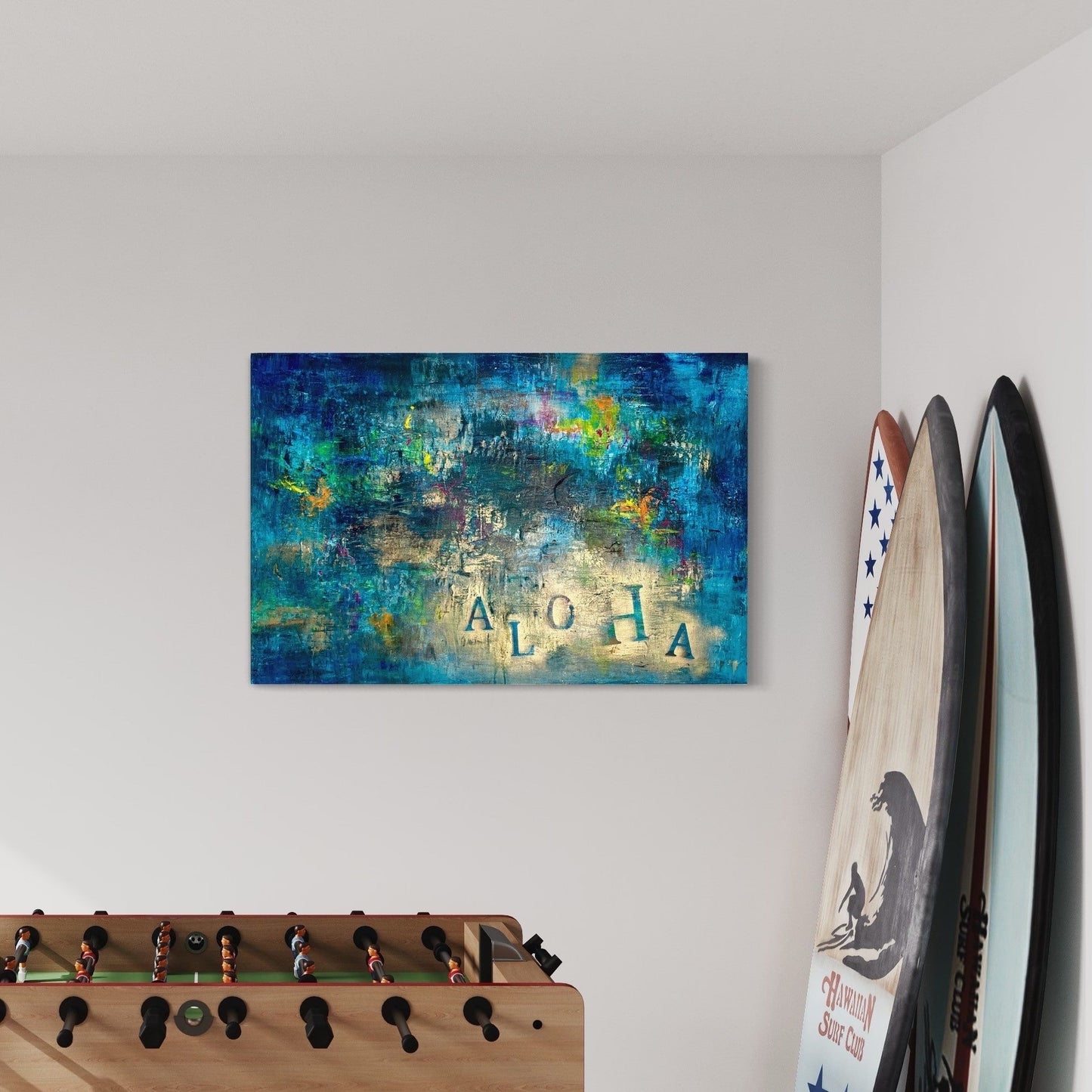 Gemälde kaufen | Hawaiian Spirit 120x80 cm-gemaelde-kaufen-sabine-runge-muenchen