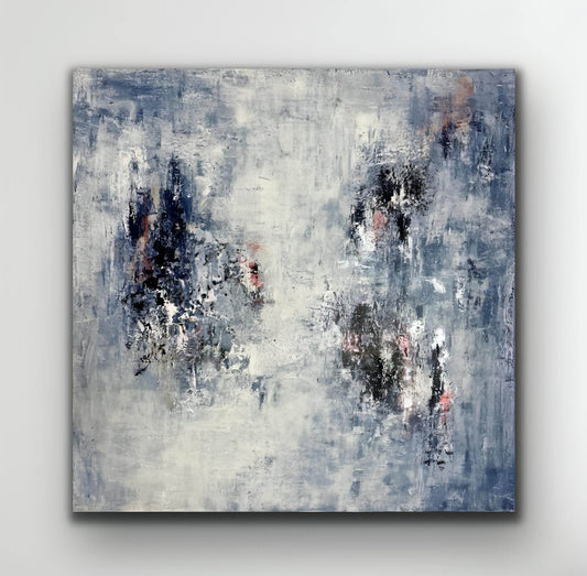Gemälde kaufen | Hidden Face 100x100 cm-gemaelde-kaufen-sabine-runge-muenchen