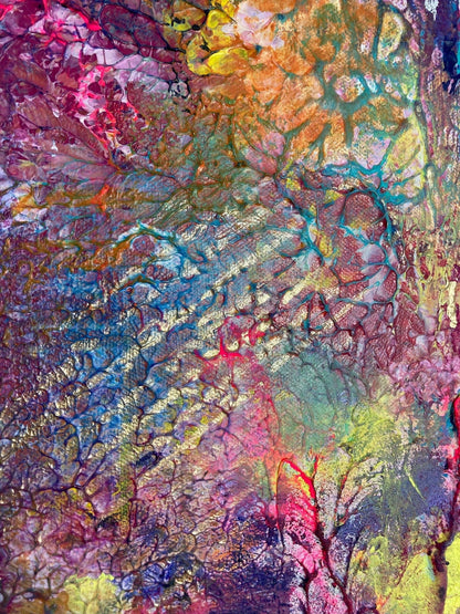 Gemälde kaufen | Midsummer Night's Dream 100x80 cm-gemaelde-kaufen-sabine-runge-muenchen