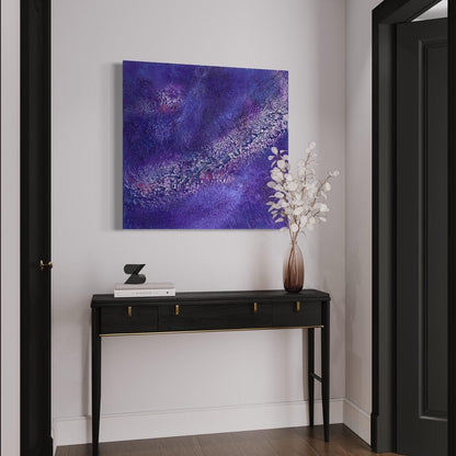 Gemälde kaufen | Milkyway 80x80 cm-gemaelde-kaufen-sabine-runge-muenchen