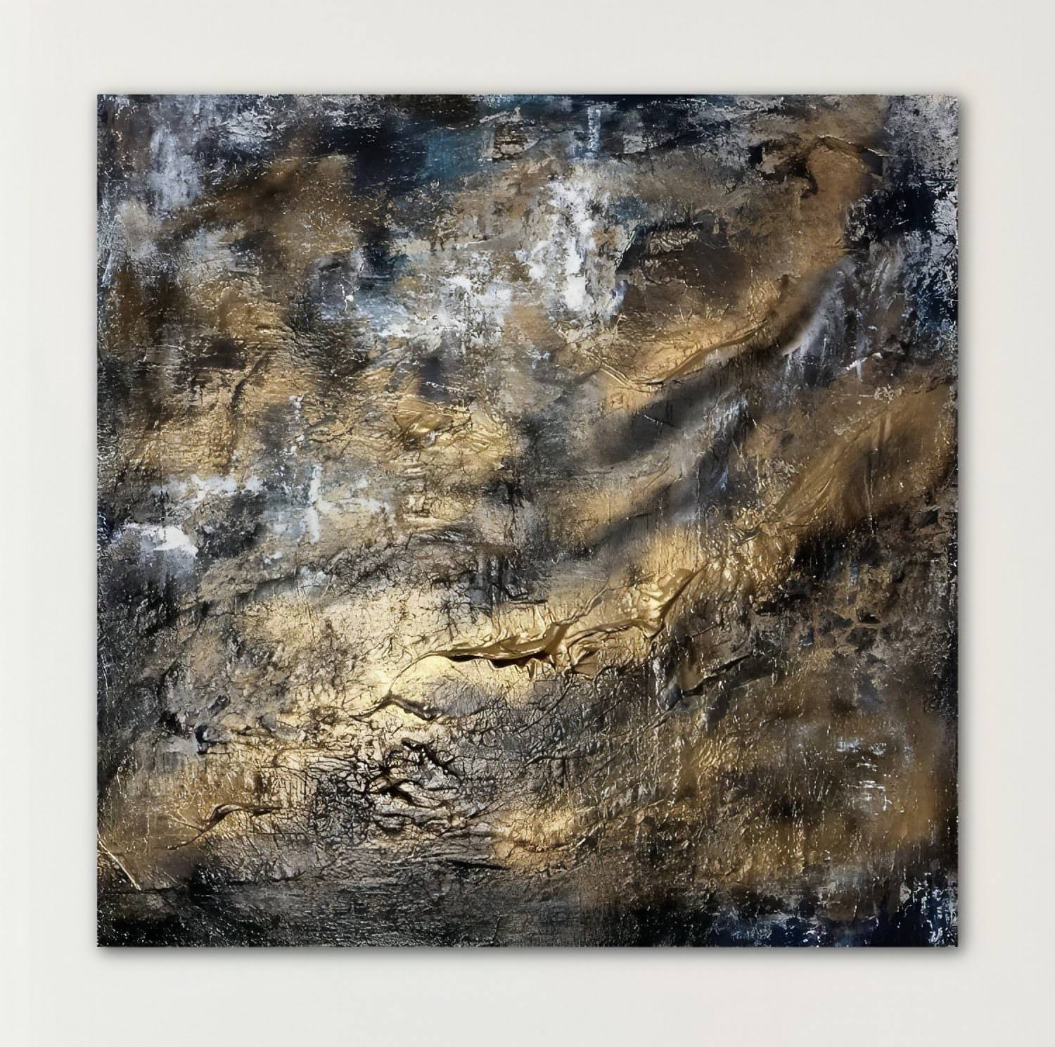 Gemälde kaufen | Nirvana 80x80 cm-gemaelde-kaufen-sabine-runge-muenchen