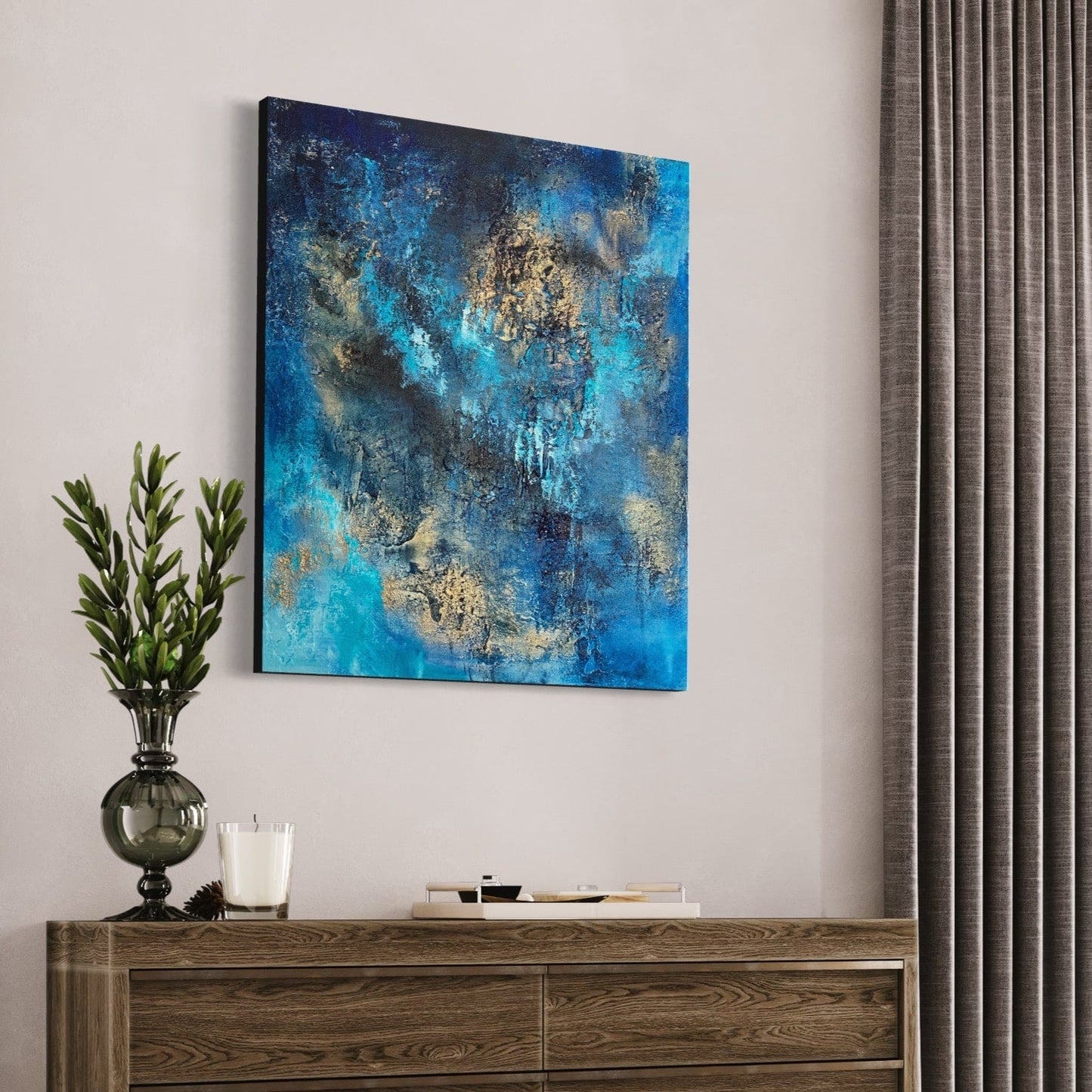 Gemälde kaufen | Ocean Eyes 120x100 cm-gemaelde-kaufen-sabine-runge-muenchen