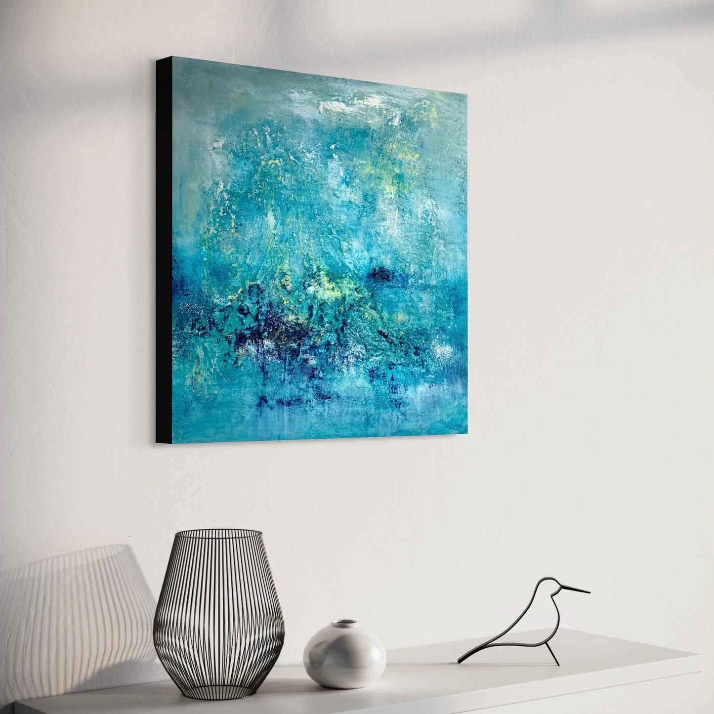 kunstwerk kaufen | Ocean of clouds 60x60 cm-unikate-kaufen-sabine-runge-münchen