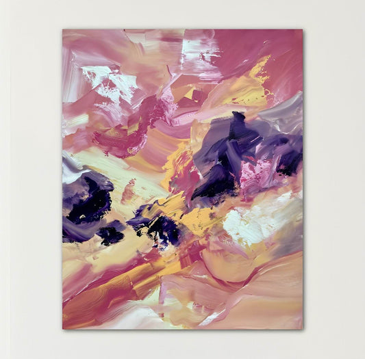 Gemälde kaufen | Primavera 100x80 cm-gemaelde-kaufen-sabine-runge-muenchen