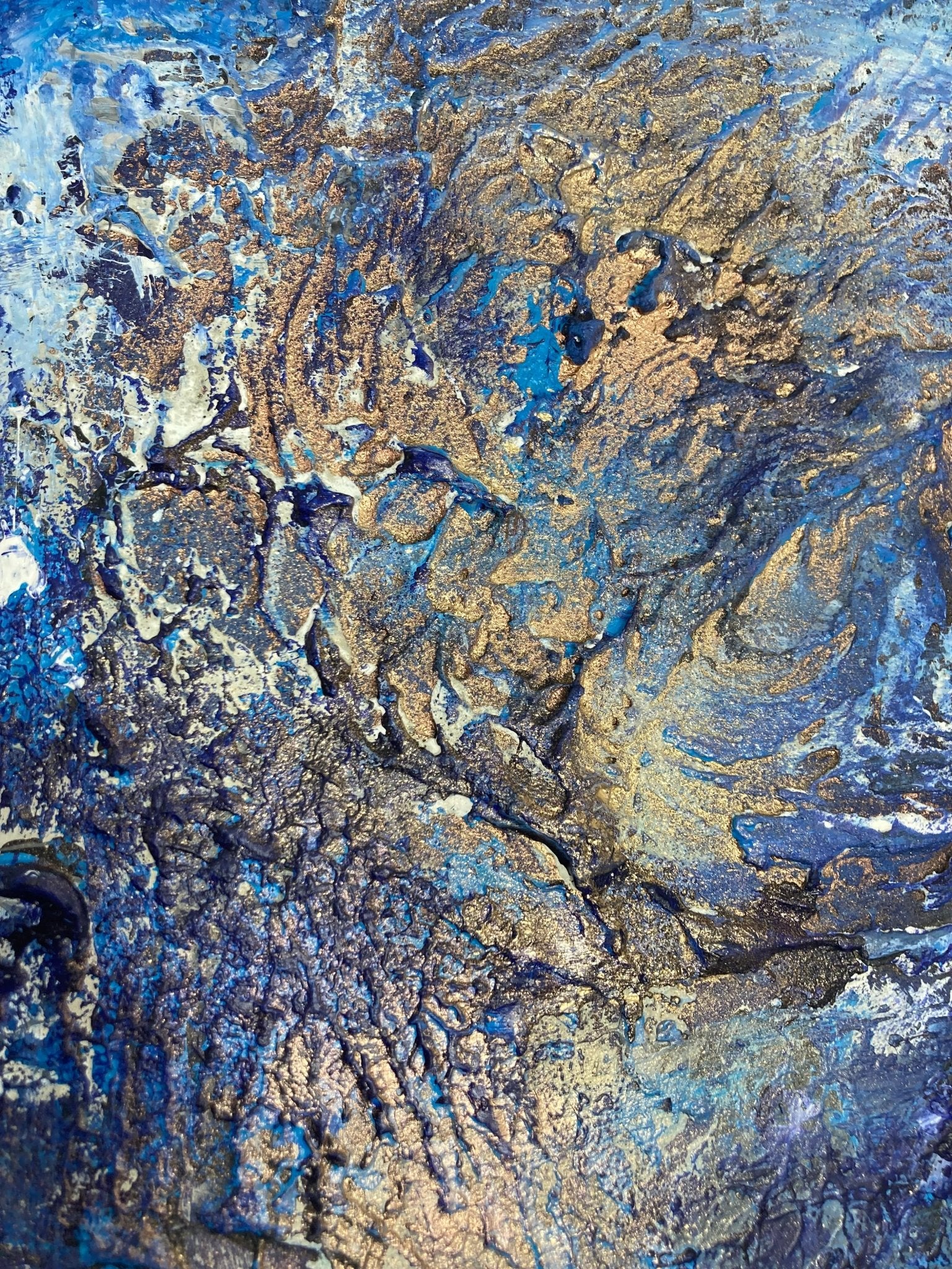 Kunstwerk kaufen | Rush of Blue 120x100 cm-unikate-kaufen-sabine-runge-münchen