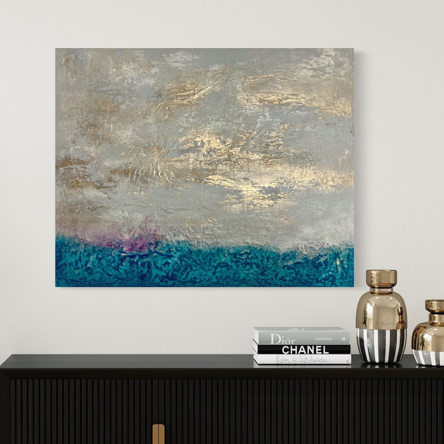 Gemälde kaufen | Thalassa 100x80 cm-gemaelde-kaufen-sabine-runge-muenchen