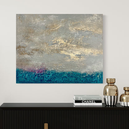 Gemälde kaufen | Thalassa 100x80 cm-gemaelde-kaufen-sabine-runge-muenchen