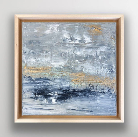 Gemälde kaufen | Thunderstorm 30x30 cm-gemaelde-kaufen-sabine-runge-muenchen