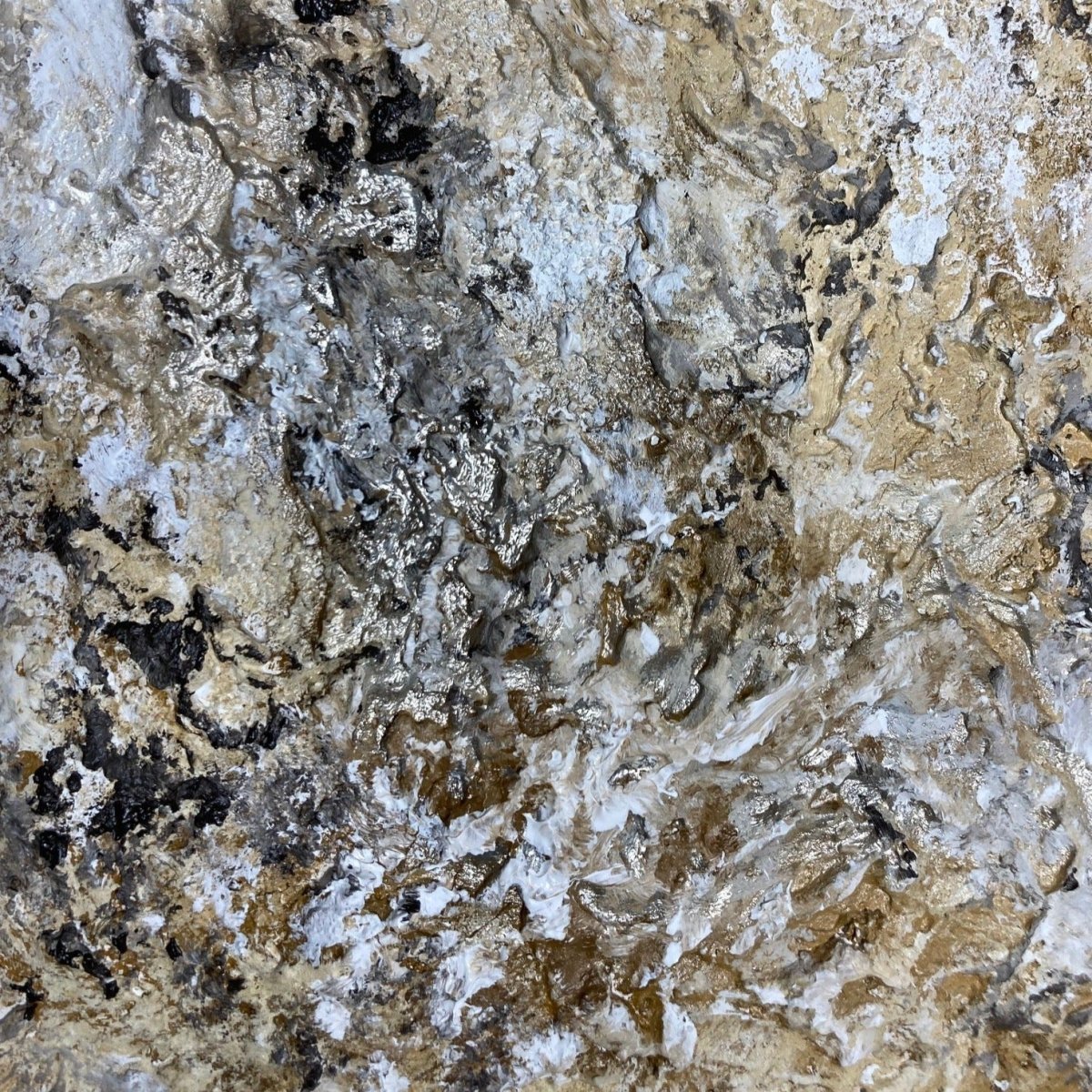 Abstraktes Gemälde kaufen - Champaign 60x60 cm - gemaelde - kaufen - sabine - runge - muenchen