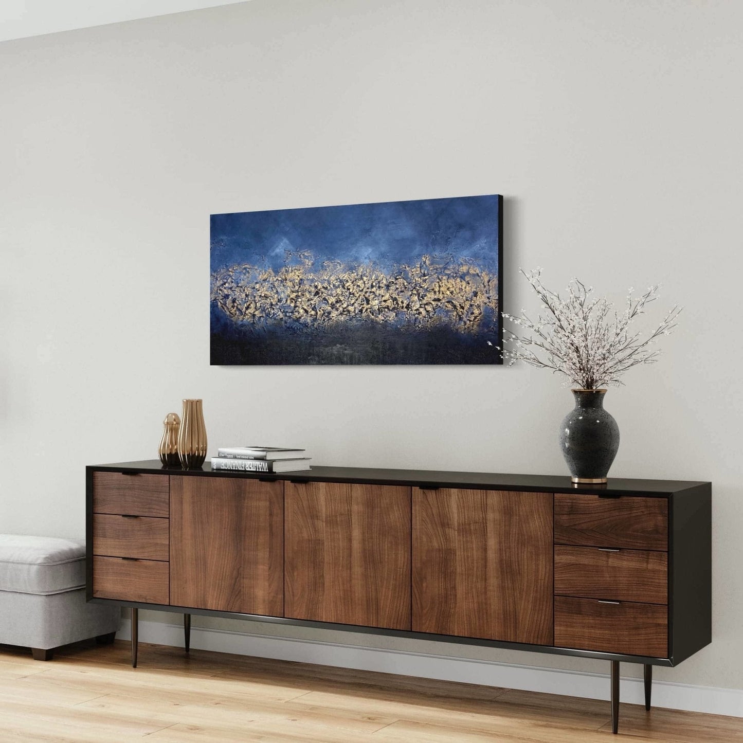 Abstraktes Gemälde kaufen - Cordilliera 120x60 cm - gemaelde - kaufen - sabine - runge - muenchen