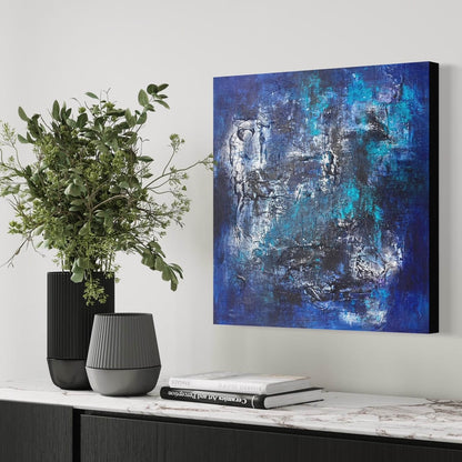 Abstraktes Gemälde kaufen - Delirium 80x80 cm - gemaelde - kaufen - sabine - runge - muenchen