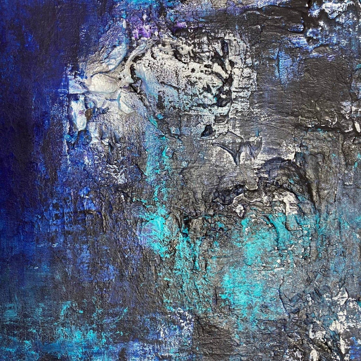 Abstraktes Gemälde kaufen - Delirium 80x80 cm - gemaelde - kaufen - sabine - runge - muenchen