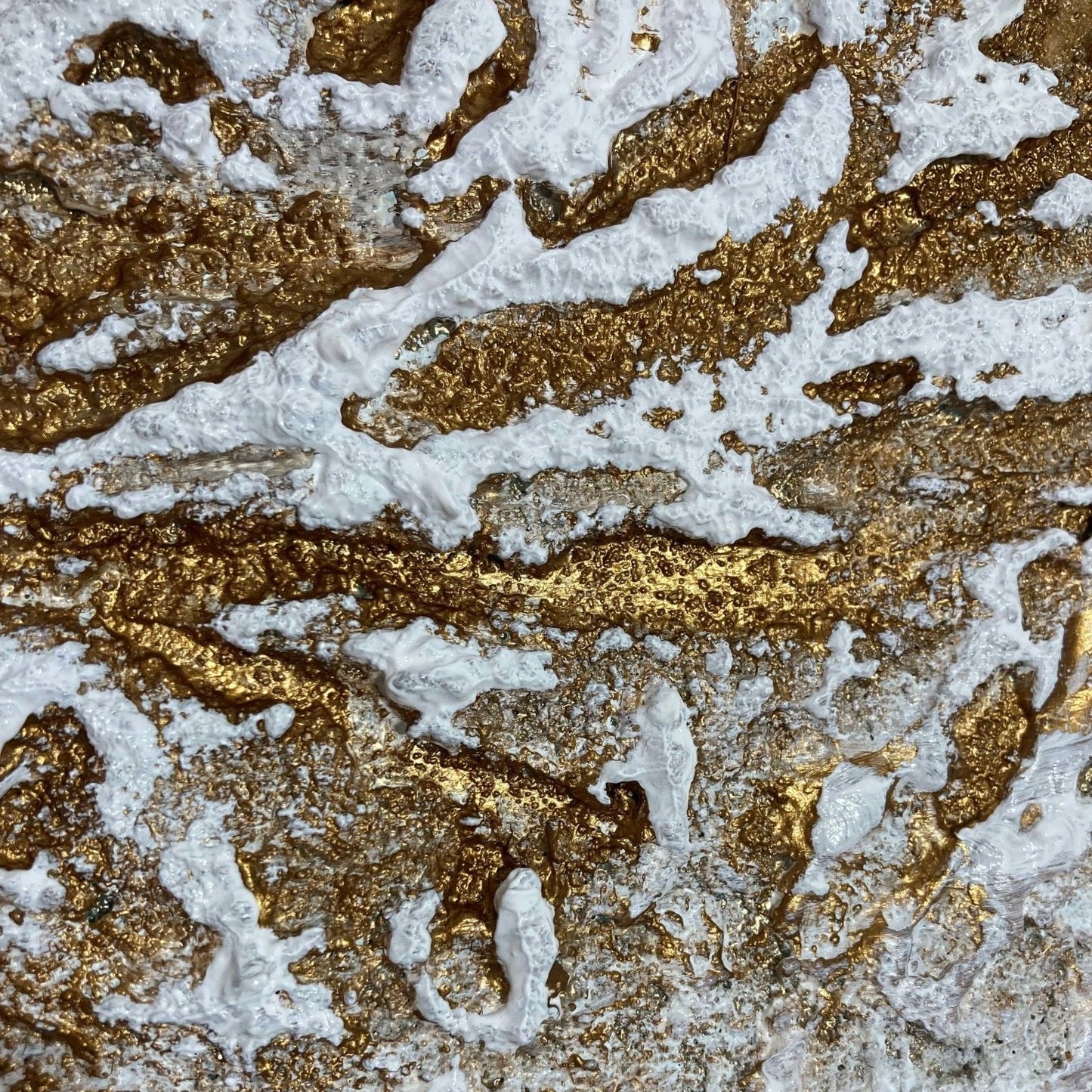Abstraktes Gemälde kaufen - Eye of Desert 100x100 cm - gemaelde - kaufen - sabine - runge - muenchen