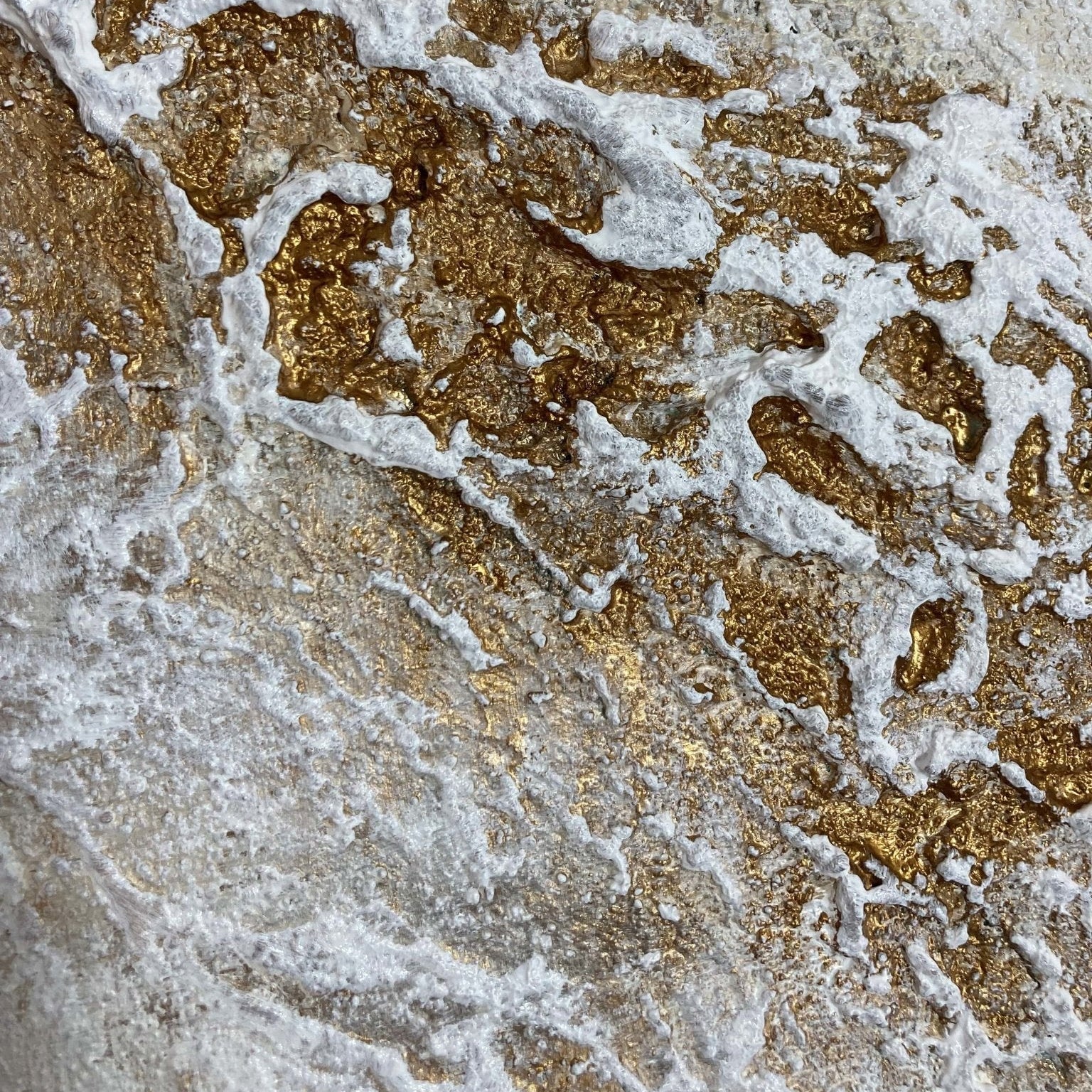 Abstraktes Gemälde kaufen - Eye of Desert 100x100 cm - gemaelde - kaufen - sabine - runge - muenchen