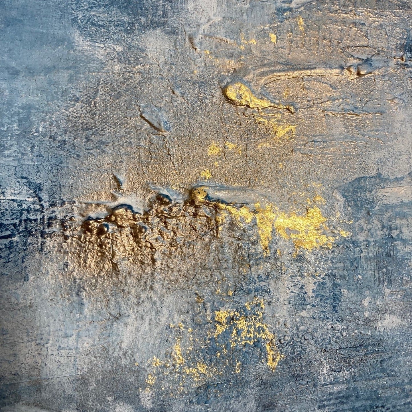 Abstraktes Gemälde kaufen - Falling Stars 120x80 cm - gemaelde - kaufen - sabine - runge - muenchen