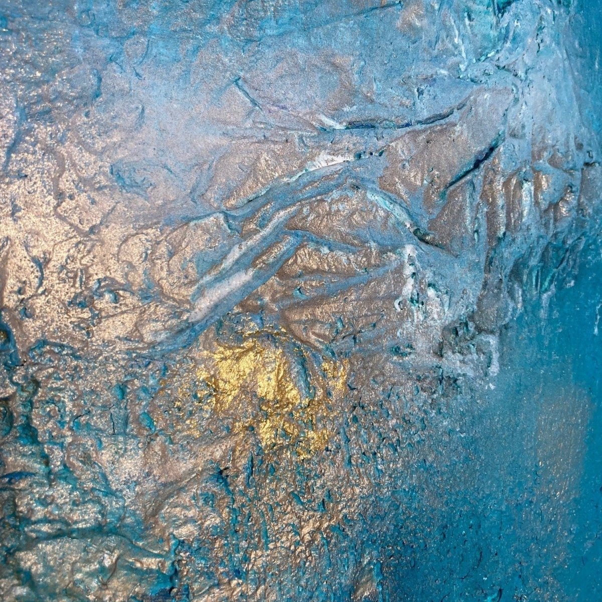 Abstraktes Gemälde kaufen - Scent of the Sea 120x100 cm - gemaelde - kaufen - sabine - runge - muenchen