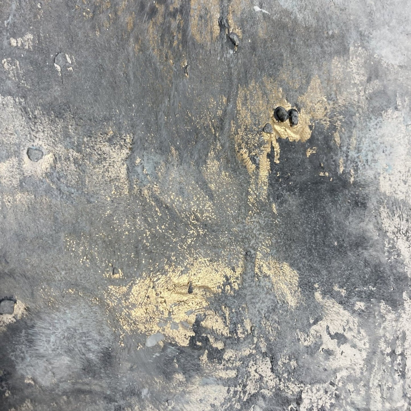 Abstraktes Gemälde kaufen - Stillness of Heart 80x80 cm - gemaelde - kaufen - sabine - runge - muenchen
