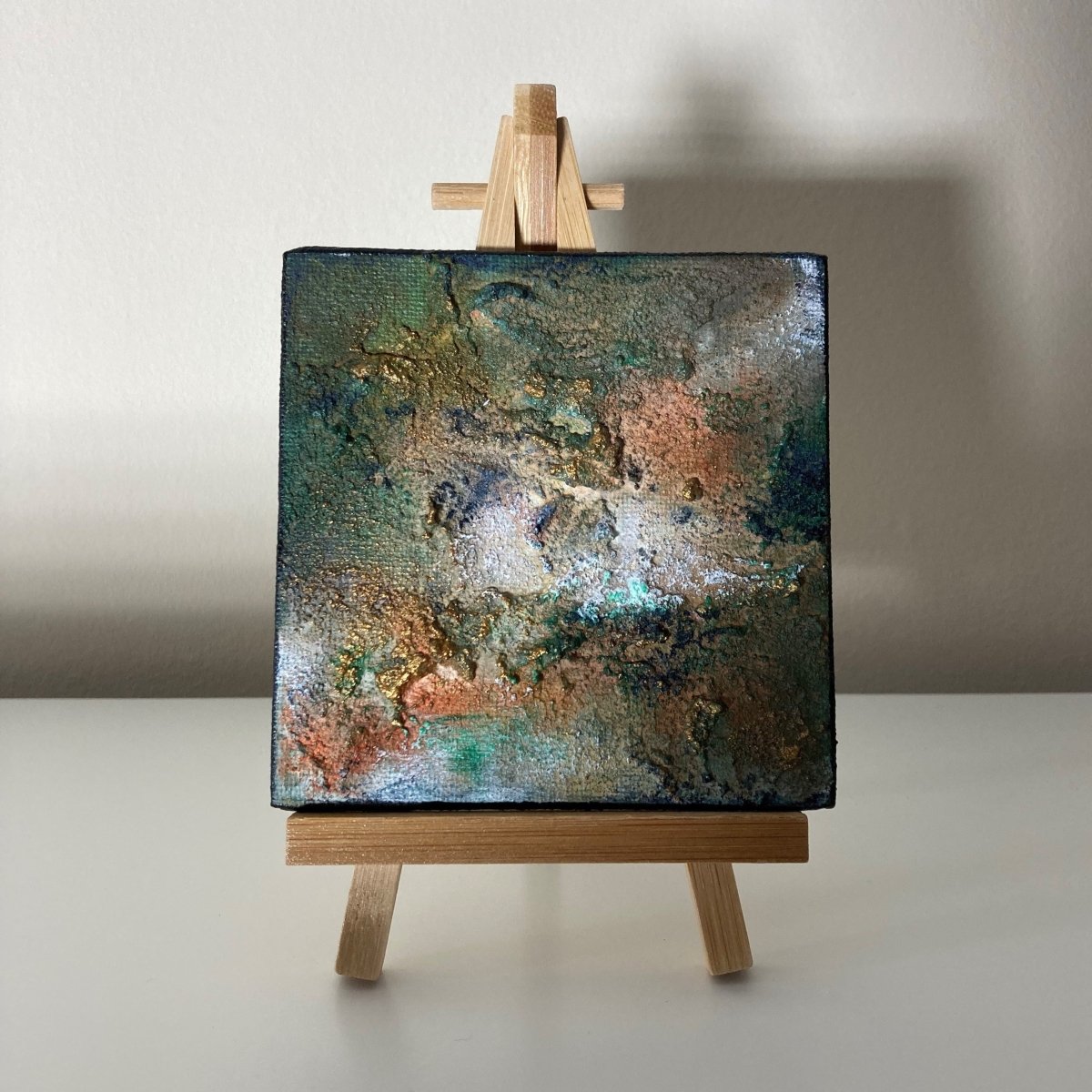 Gemälde kaufen | Altamira 10x10 cm-gemaelde-kaufen-sabine-runge-muenchen