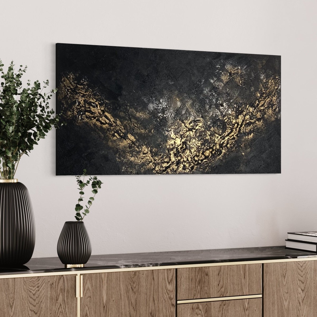 Gemälde kaufen | Black Eagle 100x50 cm-gemaelde-kaufen-sabine-runge-muenchen