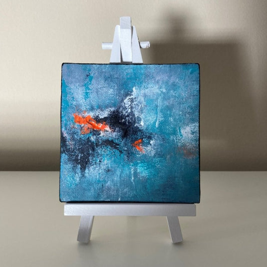 Gemälde kaufen | Coast Wind 65° 10x10 cm-gemaelde-kaufen-sabine-runge-muenchen