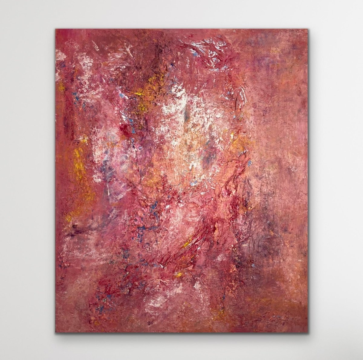 Gemälde kaufen | Red Harmony 120x100 cm-gemaelde-kaufen-sabine-runge-muenchen